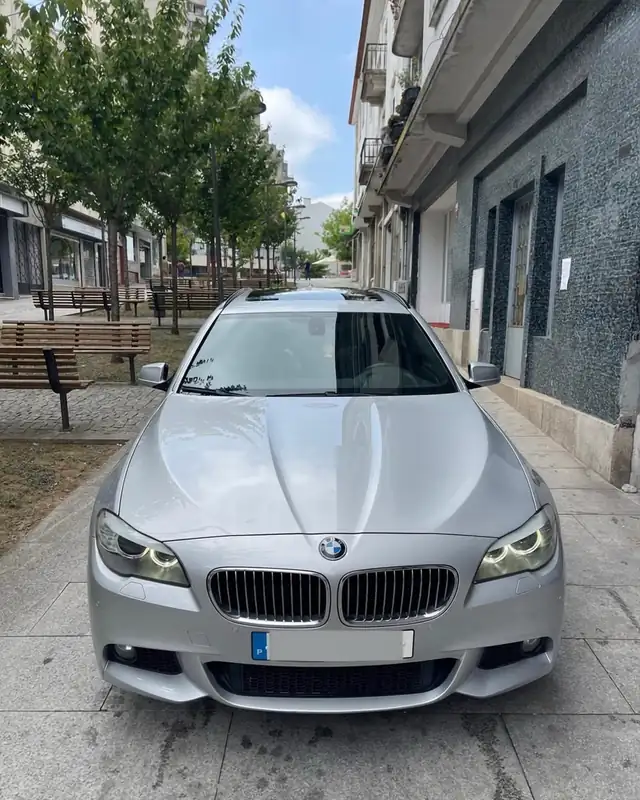 BMW Série 5 depois de intervenção na oficina